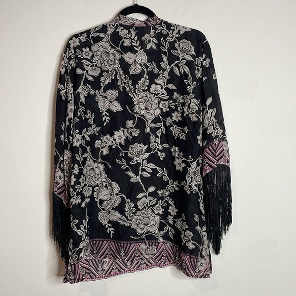 Johnny Was | Women’s Edina Fringe Blouse Size Small NWT - Picture 7 of 8